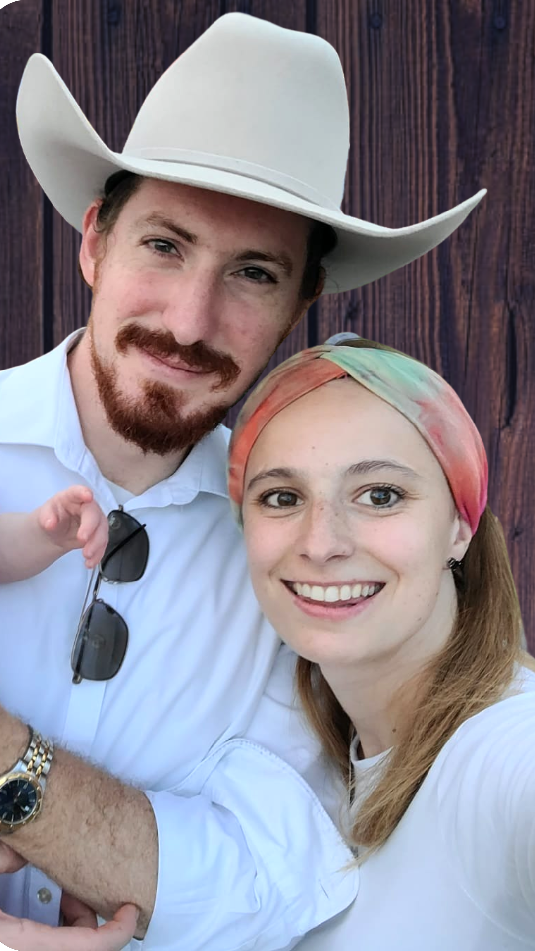 Photo of the Rabbi and Rebbetzin